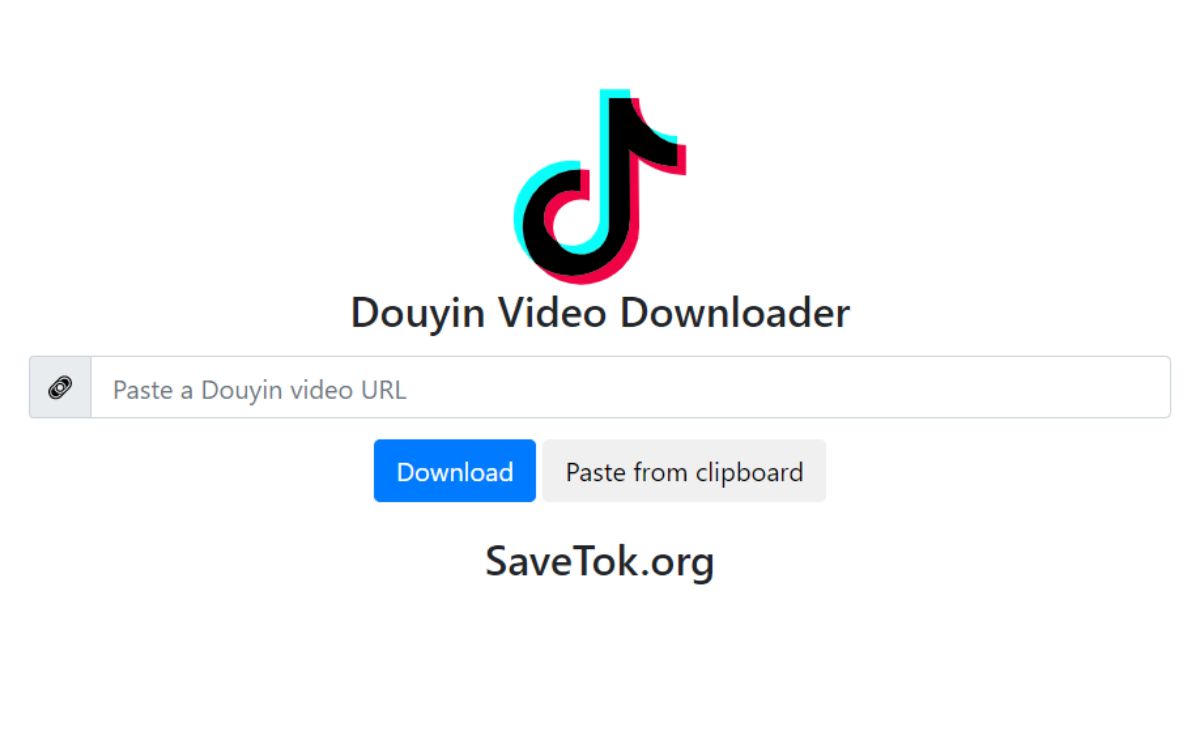Douyin video downloader savetok