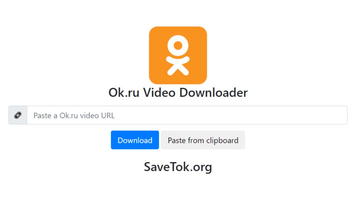 Ok ru video downloader savetok